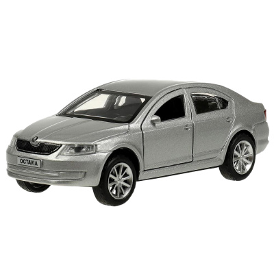 Машина металлическая инерционная Skoda Octavia 12 см Технопарк OCTAVIA-12-SR 1
